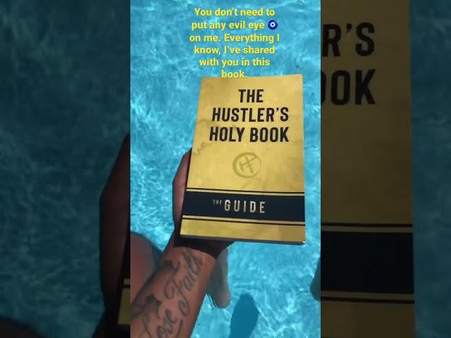 The Hustler’s Holy Book #no1 bestseller on Amazon