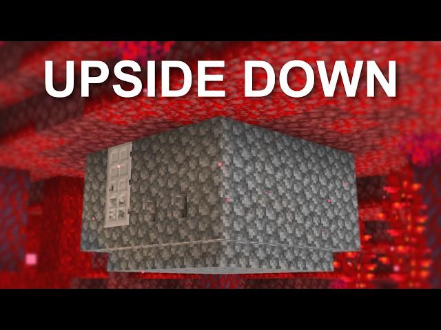 I Tried To Beat Minecraft Upside Down