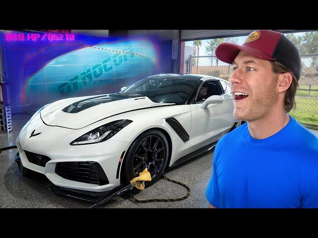 My ZR1 Makes Big Power on the Dyno!