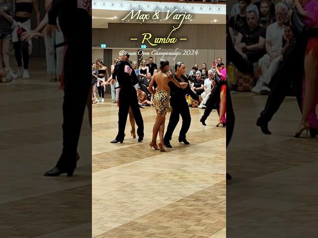 Rumba GOC2024  #wdsfdancesport #rumba #latindance  #dancer #latindance  #germanopenchampionship