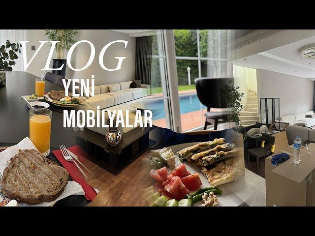 MOBİLYALAR DEĞİŞİYOR    Mini EV TURU   Bebek odasının yapımı başladı  VLOG