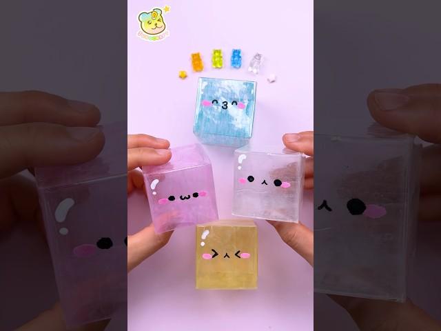 Super simpleDIY tape squishy 초간단 테이프 큐브 스퀴시 만들기