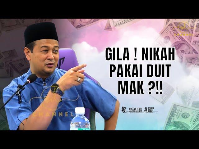 SYAMSUL DEBAT | GILA ! NIKAH PAKAI DUIT MAK ?!!  [SHORT'S]