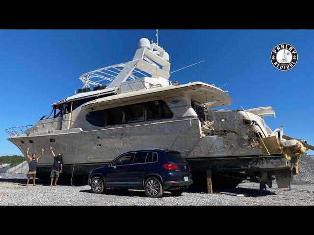 WE BOUGHT 2 MORE HURRICANE DAMAGED BOATS! - Episode 99