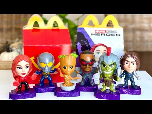 McDonald’s Marvel Studios Heroes Happy Meal Toys 2020