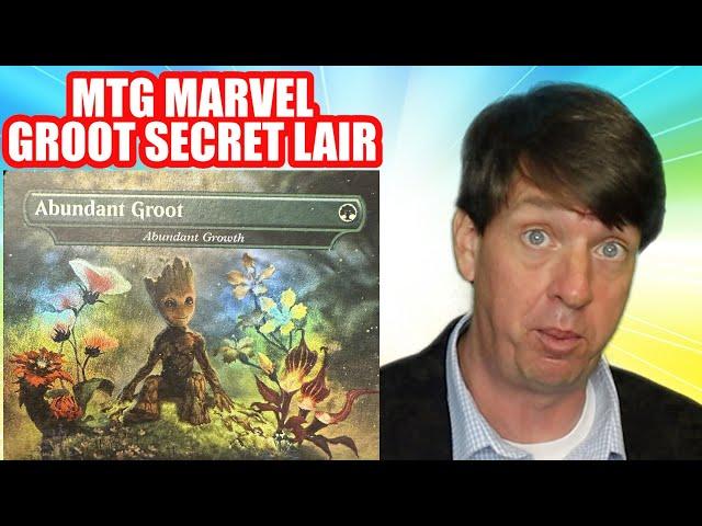 MTG Marvel Groot Secret Lair Has A Sneaky Mystery Inside