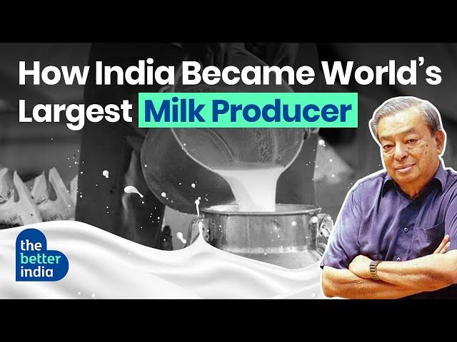 How India Became World's Top Milk Producing Country | White Revolution | Operation Flood