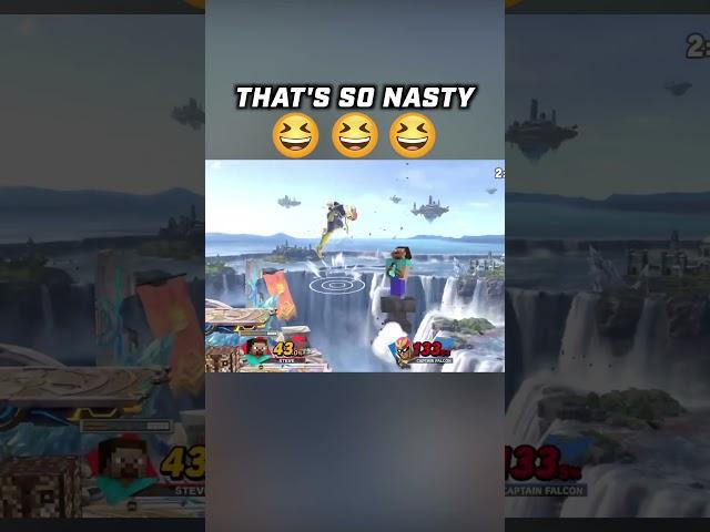 Minecraft Steve's most DISRESPECTFUL finisher in Smash Bros. Ultimate