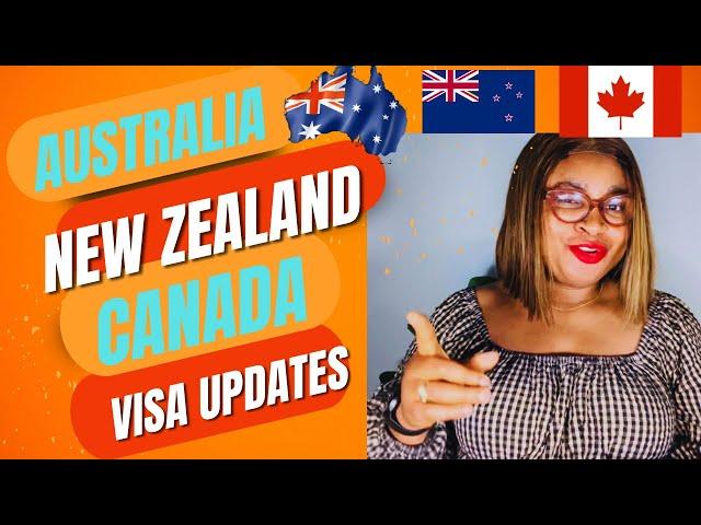 How to get Australia work visa , New Zealand work visa , Canada work visa