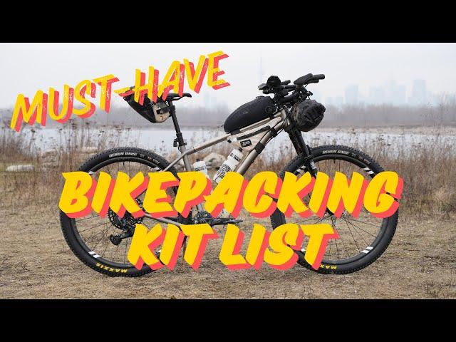 The BARE MINIMUM you need to go Bikepacking!