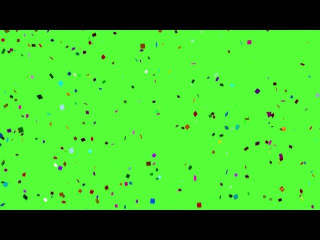 Celebrate Green Screen | Paper Firework | Party