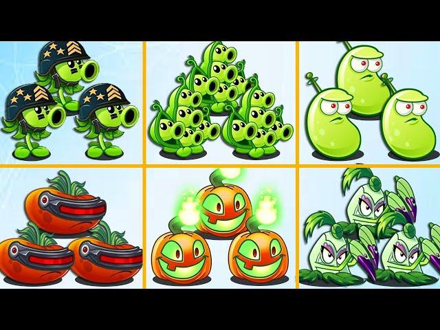 6 Best Plants Battlez - Who Will Win? - PvZ 2 Plant Vs Plant