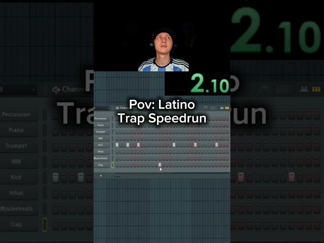 World Record Time?  #flstudio #producer #speedrun #flstudio20 #trap #flstudio21