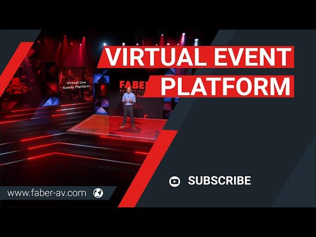 Virtual Event Platform Demo English | Faber Audiovisuals