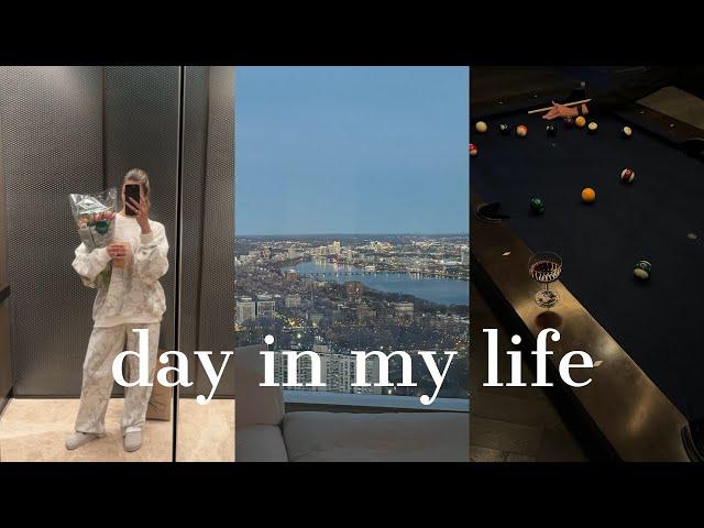 Day in my life as a 22 year old living in Boston MA!