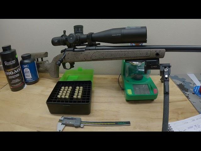 Reloading 308 Win First groups, Bergara HMR 168g Hornady