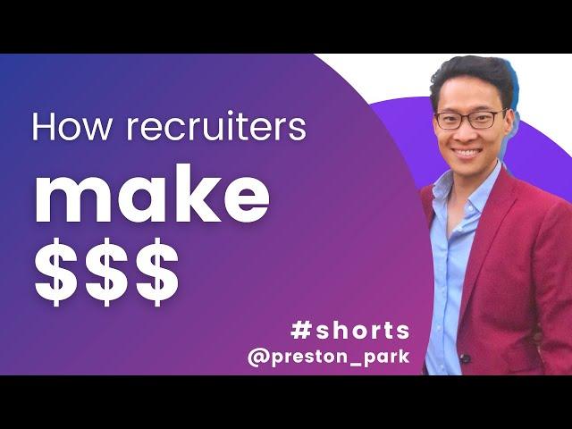 How do Recruiters get paid? | | #shorts #YTShorts