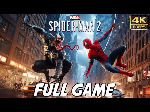 Spider-Man 2 (PS5) FULL GAME Walkthrough No Commentary Gameplay @ 4K 60ᶠᵖˢ 