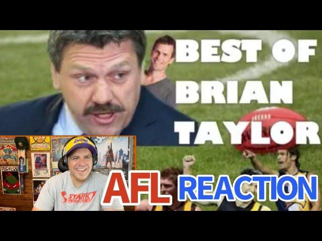 AFL - “Boy Oh Boy, Wowee!” Brian Taylor Commentary REACTION - Footy Friday