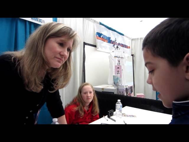 Yusuf meets Veronica Taylor,  "Ash" from Pokemón