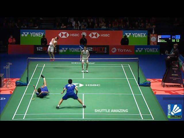 Kevin Sanjaya Speed and Power |  Kevin Sanjaya/ Marcus Fernaldi vs Lee Yang/ Wang Chi Lin