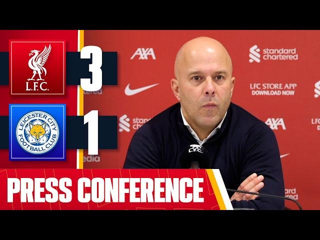 Arne Slot Post-Match Press Conference | Liverpool 3-1 Leicester