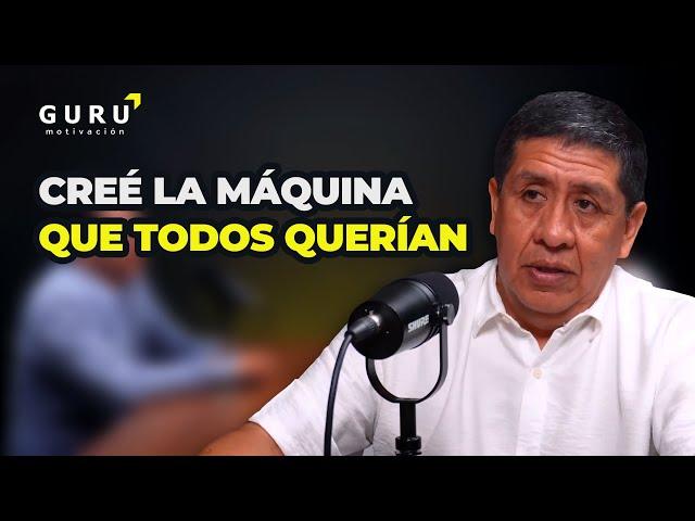 Herbert Vilcapoma: El Peruano que creó su propia maquina y ahora es un referente internacional #1