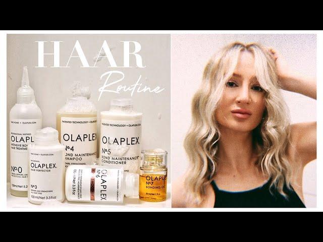 Meine komplette OLAPLEX Haarpflege Routine - Olaplex Review deutsch