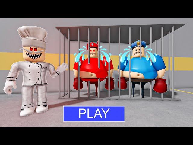 (Update!) PAPA PIZZA CAUGHT BOXER BARRY - BARRY'S PRISON RUN! New Scary Obby #Roblox #ScaryObby