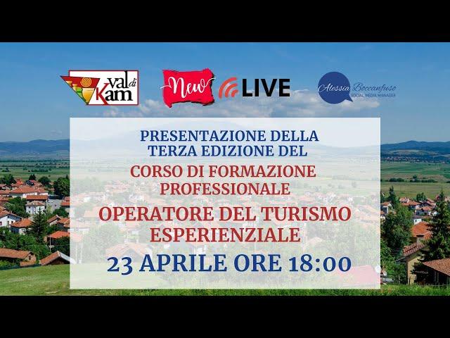 Presentazione del Corso Operatore del Turismo Esperienziale - Come diventare local insider