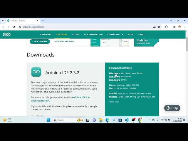 How to Install Arduino Software IDE 2.3.2 in windows 11 & windows 10 | AL AMIN