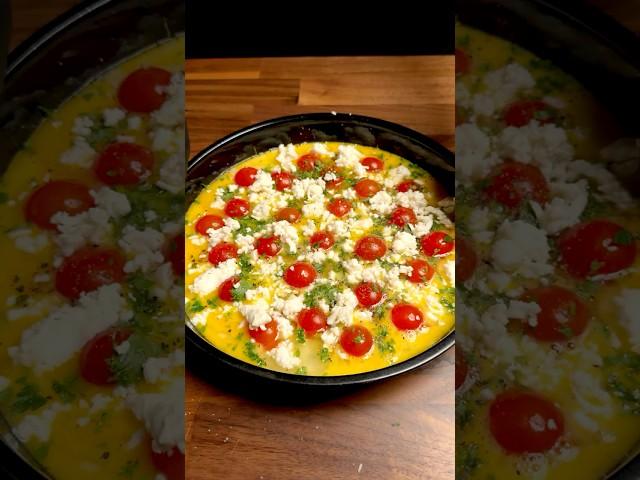 Tortilla Pizza Recipe! Easy Breakfast #shorts #asmr