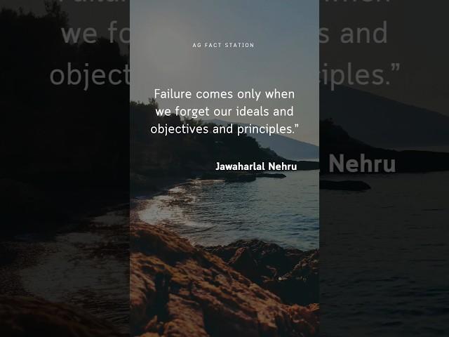 Inspirational || Jawaharlal Nehru ||AG Fact Station || #views #trending #viralvideo #motivation