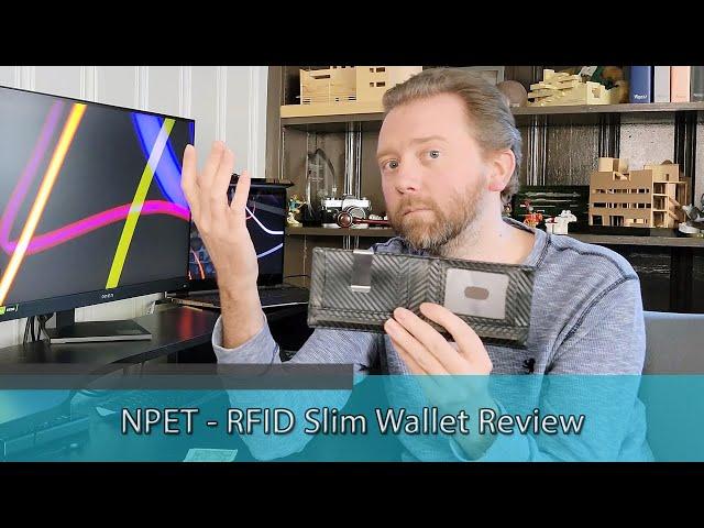 PROTECT YOUR CARDS WITH RFID BLOCKING - NPET RFID Slim Wallet