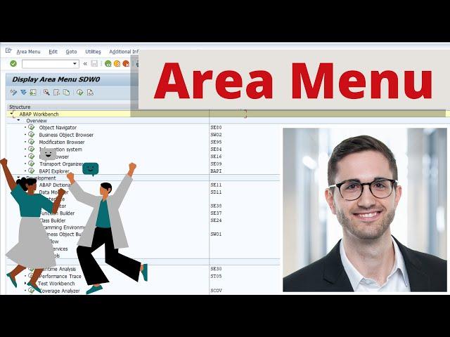 Area Menu - Important SAP Transactions grouped in one Menu | Custom Start Menu in SAP