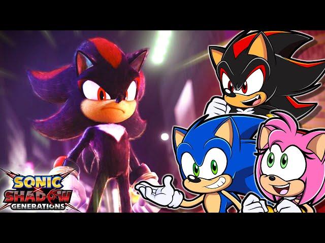  MOVIE SHADOW!!  - Sonic, Amy & Shadow Play "Sonic X Shadow Generations" DLC!!!