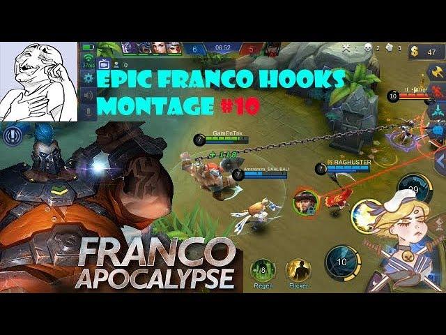 BEST OF FRANCO HOOKS MONTAGE #10 | GamEnTrix | Mobile Legends |