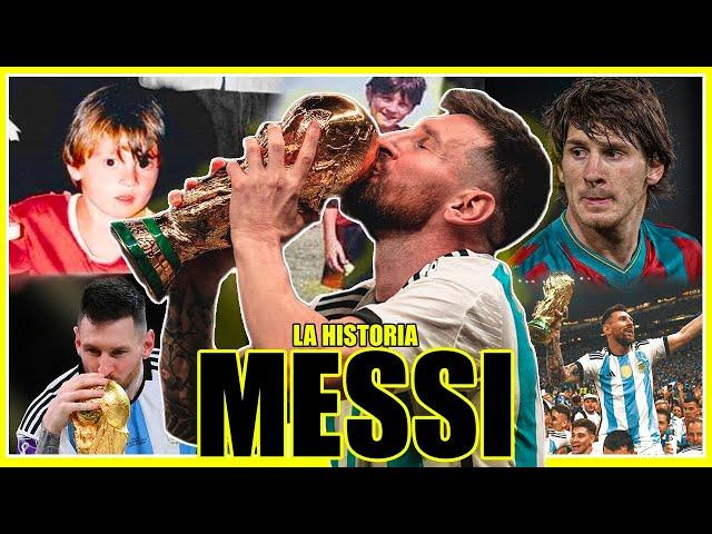 El que NO PODÍA CRECER se CONVIRTIÓ en el más GRANDE | Lionel Messi La Historia