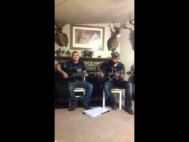 Andy Edwards & Clint Sansing (holding on)