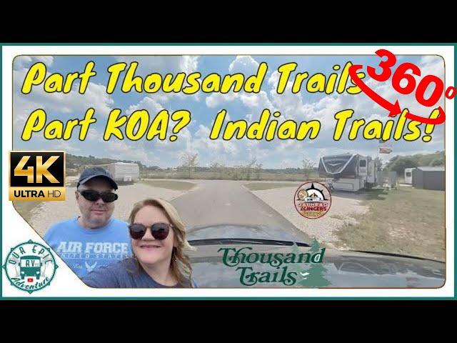 Indian Lakes Thousand Trails  AND KOA Campground Review! Two Campgrounds in one! 360° 4k Ultra HD VR