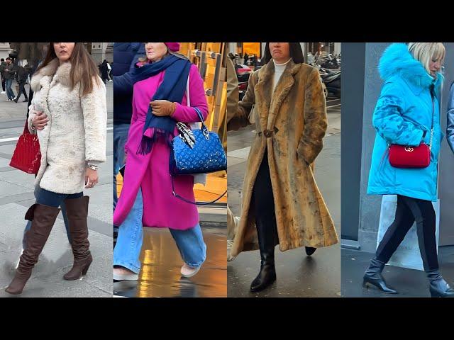THE BEST ITALIAN STREET STYLE TRENDS YOU CAN WEAR THIS WINTER | MILAN FASHION OUTFITS FEBRUARY 2025