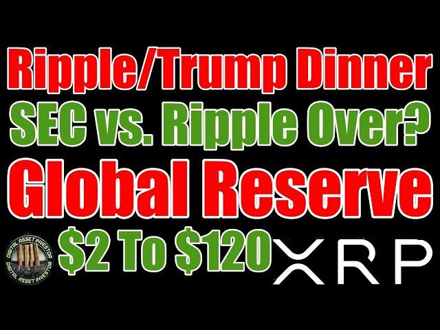 Ripple CEO/CLO Dine With Trump& XRP ETF Approval "Very Soon"