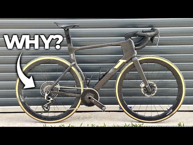 THIS WILL NEVER WORK ON A ROAD BIKE (WILL IT?)