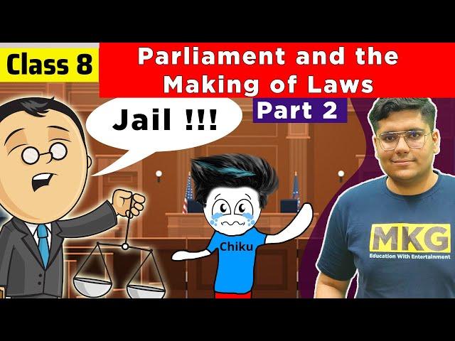 Parliament and the Making of Laws | Class 8 Civics Chapter 3 | Part - 2