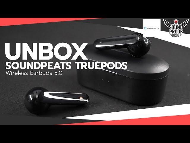 UNBOX SOUNDPEATS TRUEPODS Black Airpods True Wireless By Soundproofbros