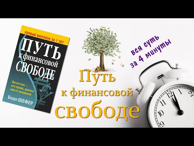 Вкратце: смысл книги "Путь к финансовой свободе" Бодо Шефера за 4 минуты