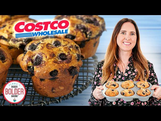 Jumbo Lemon Blueberry Muffins Recipe Just Like Costco's