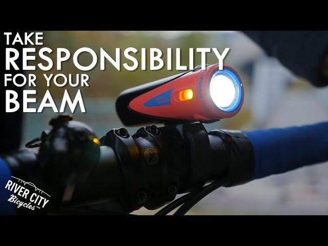 Take Responsibility for your Beam // Bicycle daytime running lights