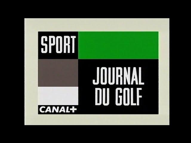 CANAL+ Jingle JOURNAL DU GOLF