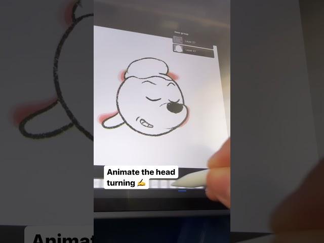 How to draw cartoon characters for #animation in #procreate and #aftereffects #animationtutorial